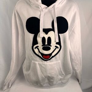 Disney White Mickey Mouse Hoodie